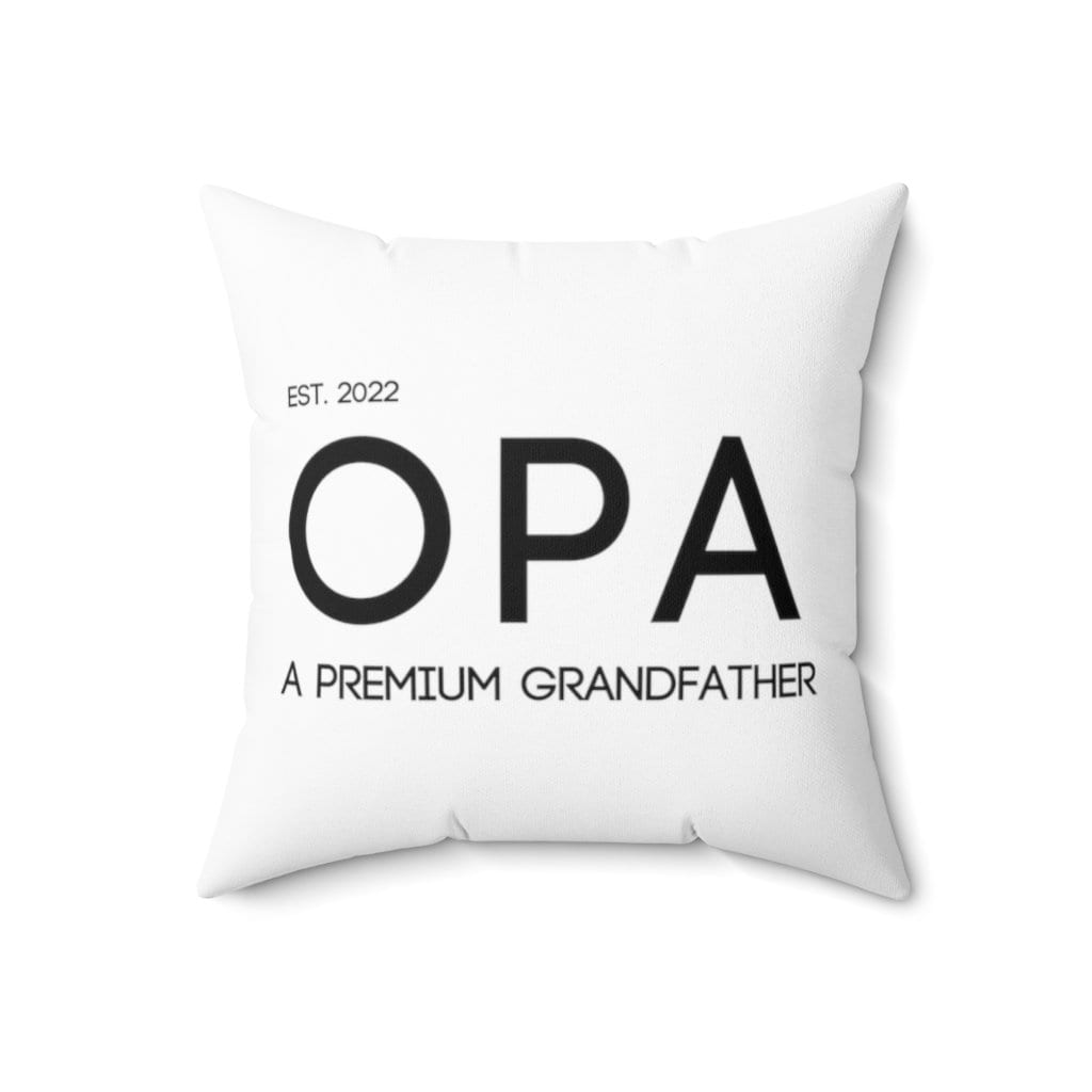 Custom OPA Pillow and Cover | Custom Oma Pillow | Custom Grandparent Gift | Baby Announcement | Birth Announcement | Pregnancy Announcement