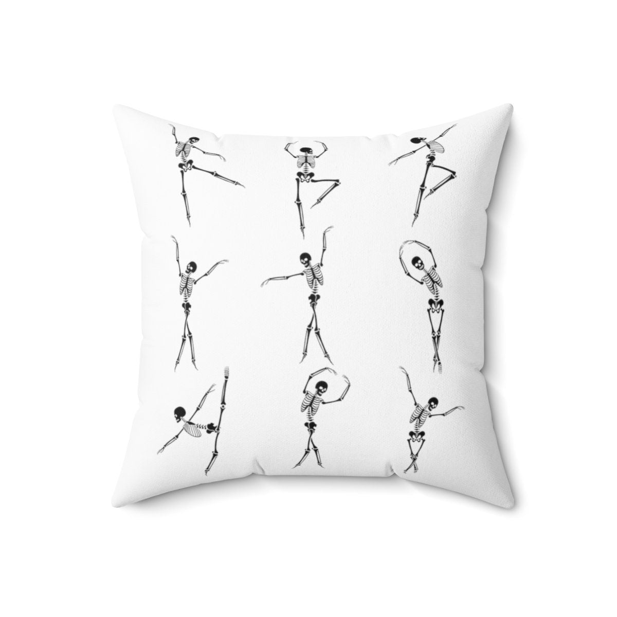 Dancing Skeleton Pillow | Halloween Pillow | Halloween Home Decor | Ballet Skeleton | Spooky Season | Tis The Season | Creepy Ballet