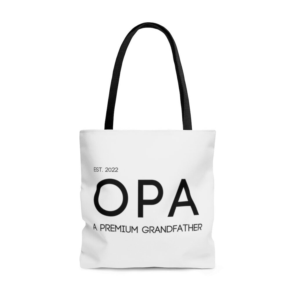 Custom OPA Bag | Oma Bag | Eco Bag | Reusable Bag | Baby Announcement | Birth Announcement | Pregnancy Announcement | Grandparent Gift