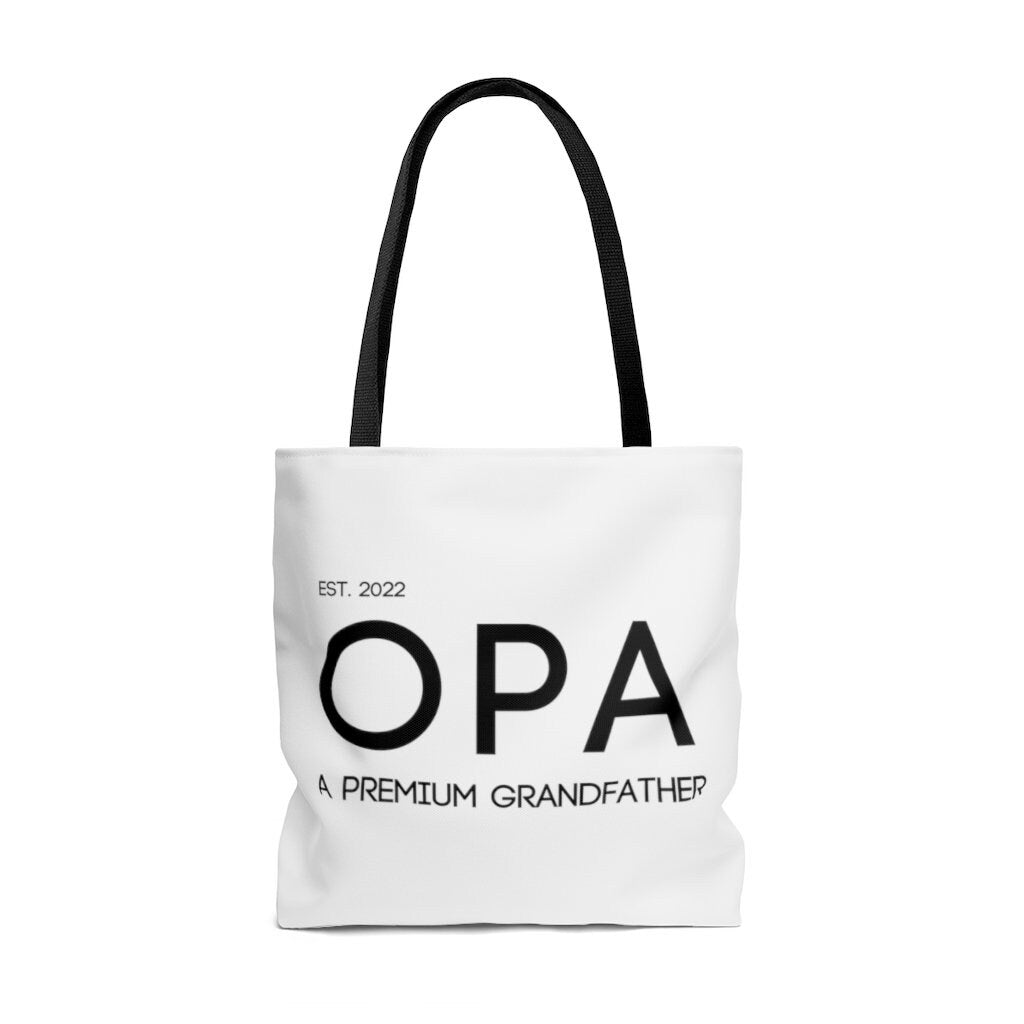 Custom OPA Bag | Oma Bag | Eco Bag | Reusable Bag | Baby Announcement | Birth Announcement | Pregnancy Announcement | Grandparent Gift