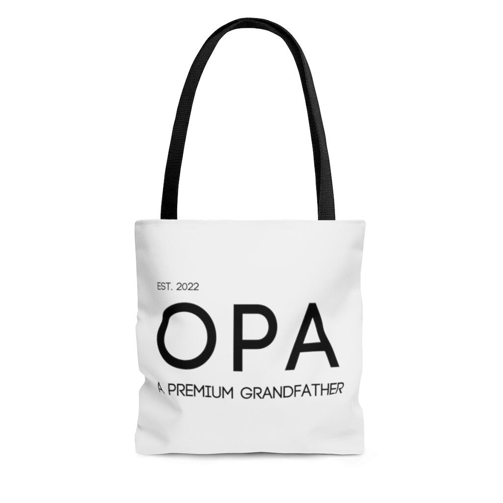 Custom OPA Bag | Oma Bag | Eco Bag | Reusable Bag | Baby Announcement | Birth Announcement | Pregnancy Announcement | Grandparent Gift