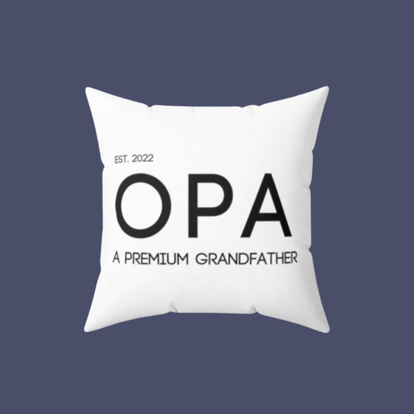 Custom OPA Pillow and Cover | Custom Oma Pillow | Custom Grandparent Gift | Baby Announcement | Birth Announcement | Pregnancy Announcement