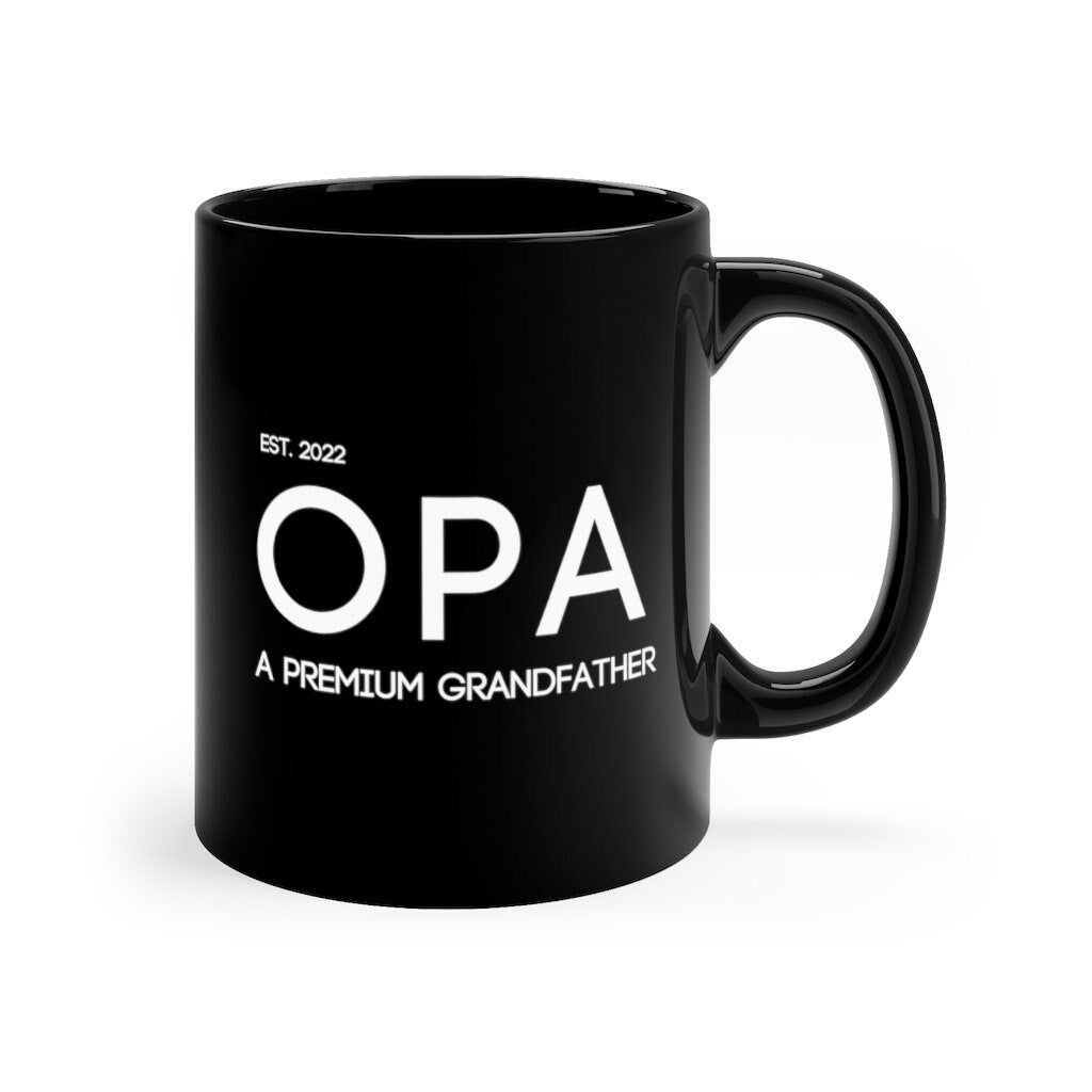 Custom OPA Mug | Custom Oma Mug | Custom Grandparent Gift | Birth Announcement | Baby Announcement | Pregnancy Announcement