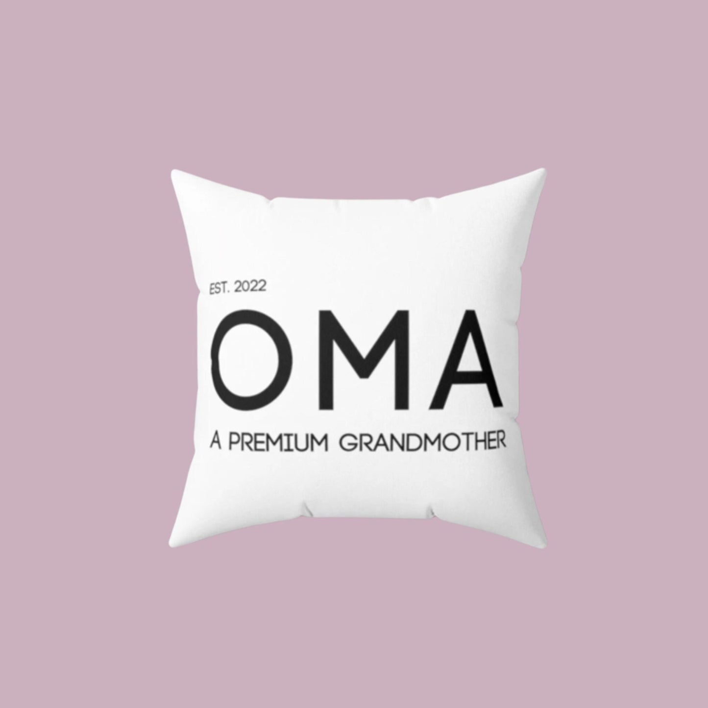 Custom OMA Pillow and Cover | Custom OPa Pillow | Custom Grandparent Gift | Baby Announcement | Birth Announcement | Pregnancy Announcement