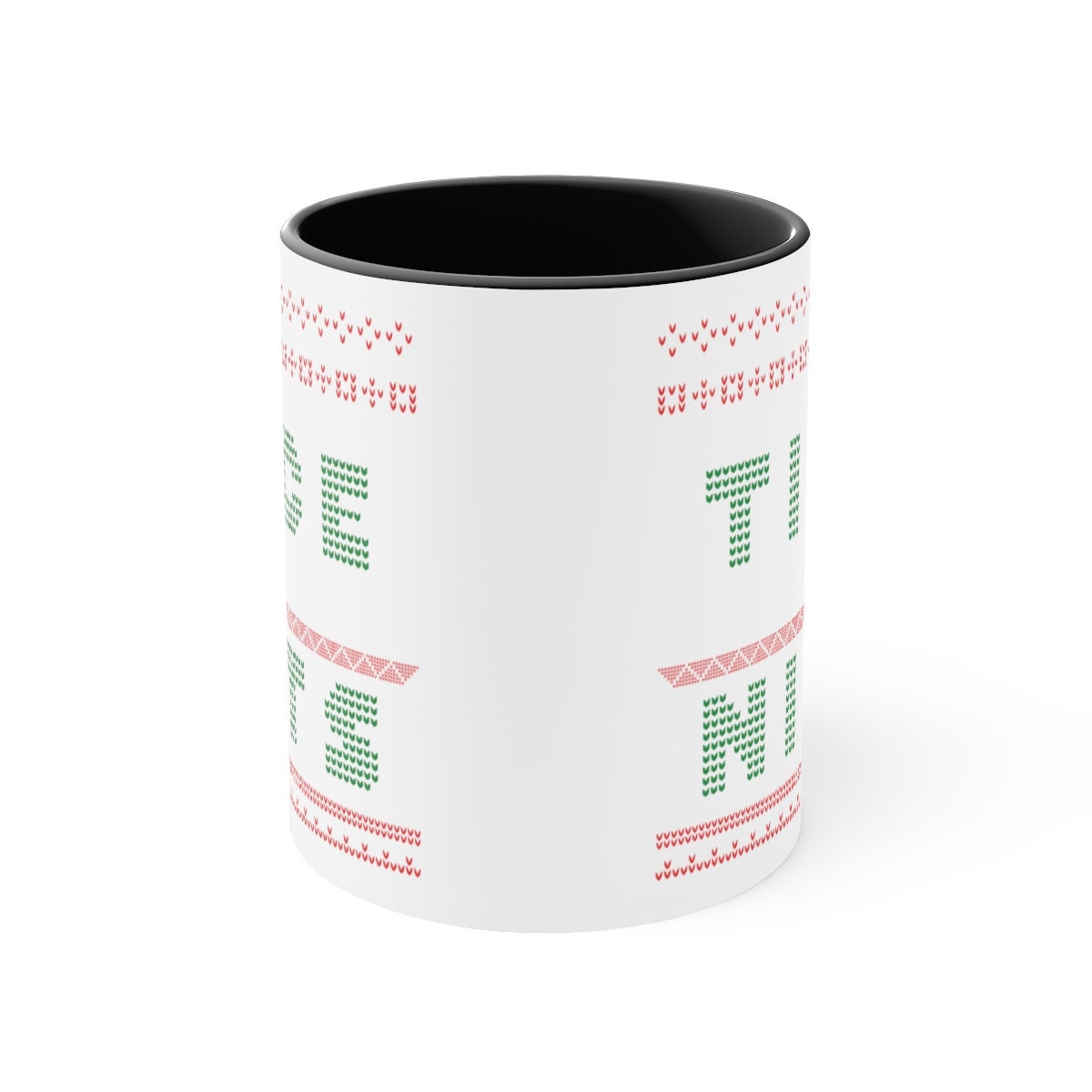 Tice Nits Ugly Christmas Sweater Mug | Humorous Xmas Mug | Funny Christmas Mug Gift | Humorous Christmas Mug Gift | Funny Gift For Him